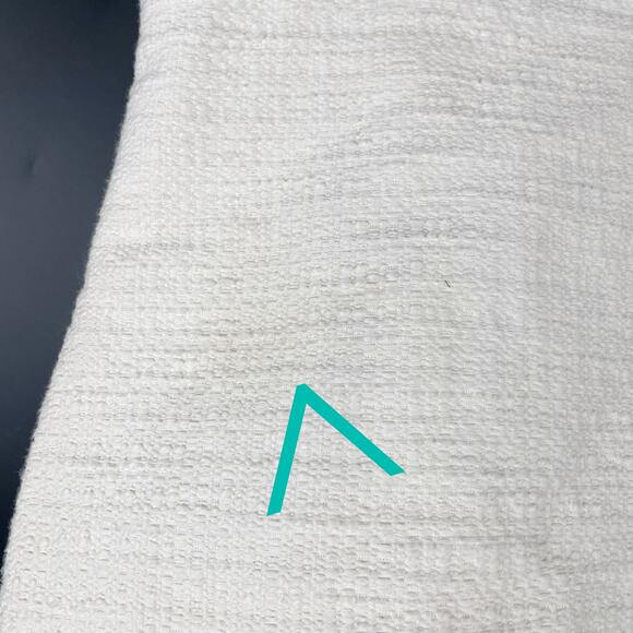 LoveShackFancy Adelaide Tweed Bow Mini Dress Ivory Black Sleeveless Sz 10 - Picture 12 of 16